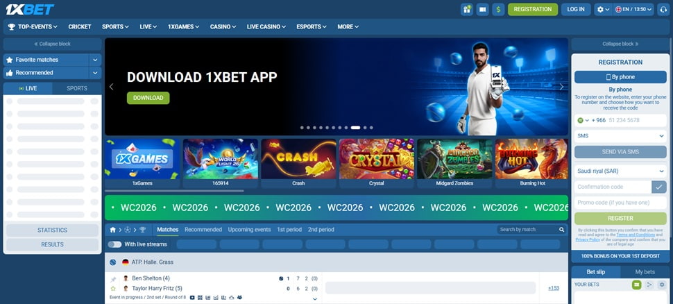 1xbet